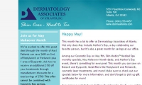 Dermatology Associates of Atlanta E-Newsletter