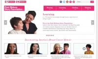 Pink Ribbon Story Foundation Website